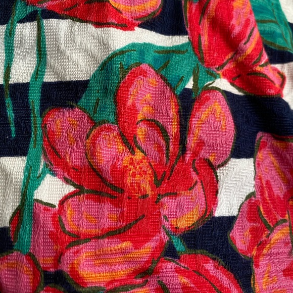 VINEYARD VINES Stripe Floral Dress / Size 8 / NWOT - Picture 5 of 6